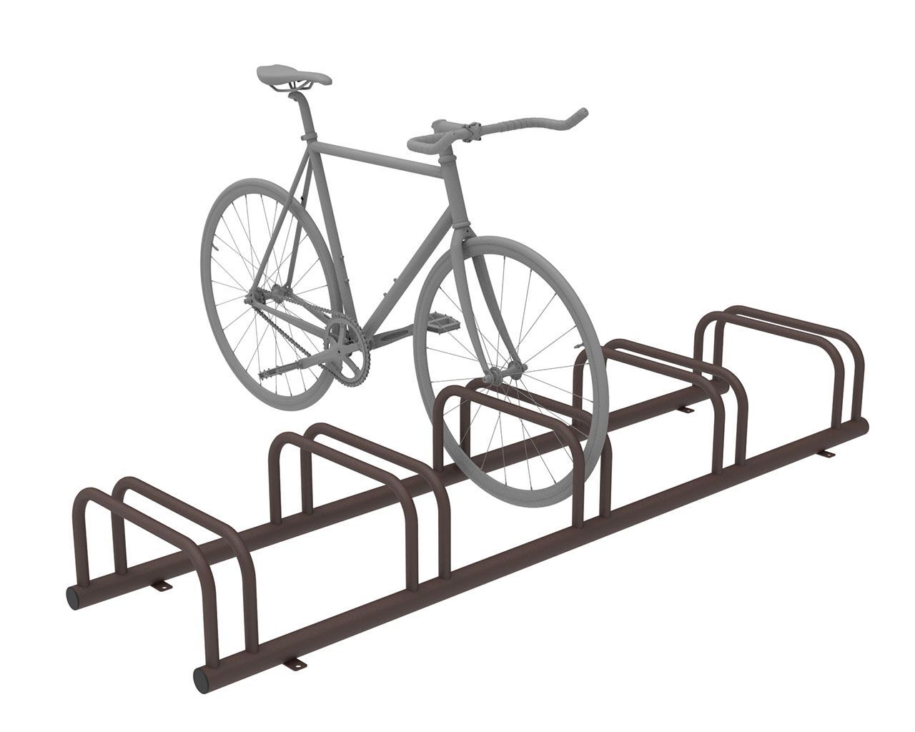Стойка для велосипедов из оцинкованной стали Lazzari FAST ARCH-00051467 - Вид №11