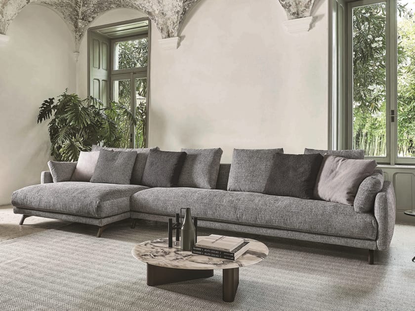 Тканевый диван с полуостровом Porada Soul ARCH-00089437