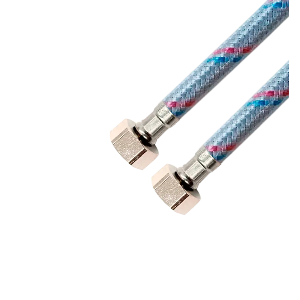 Гибкая подводка для воды Vaxt 1/2" гайка-гайка 30 см STLM-2203664