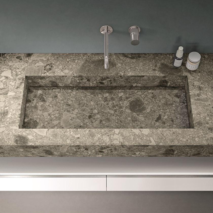 Cerasa Лаковая тумба под умывальник с ящиками и зеркалом Cartabianca sun-id-1478387 - Вид №1