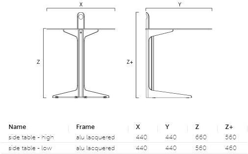 Joli Круглый алюминиевый сервисный столик sun-id-1485048 - Вид №17