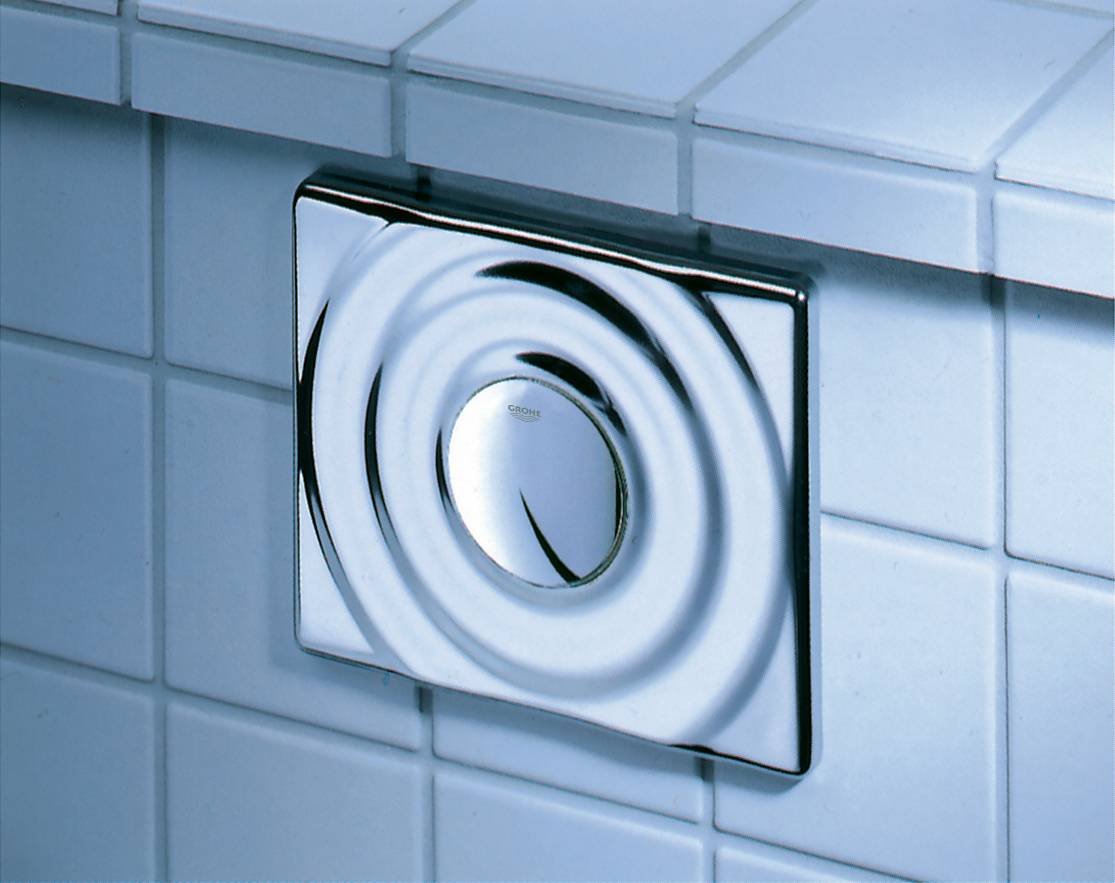 Панель смыва для писсуара GROHE Surf (1 режим смыва), хром (37063000) - Вид №5