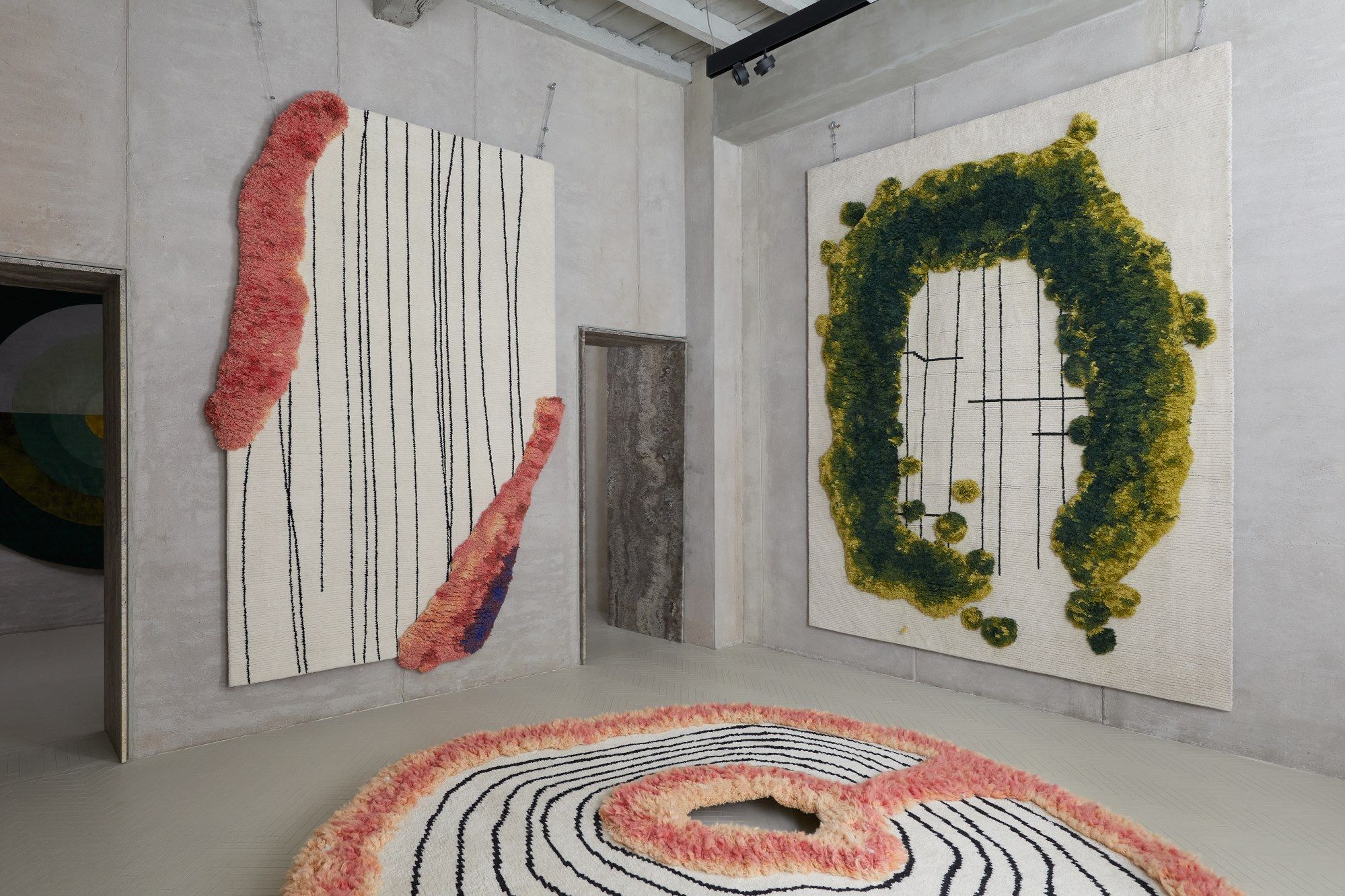 Прямоугольный ковер ручной работы из гималайской шерсти cc-tapis Tempore ARCH-00152909 - Вид №2