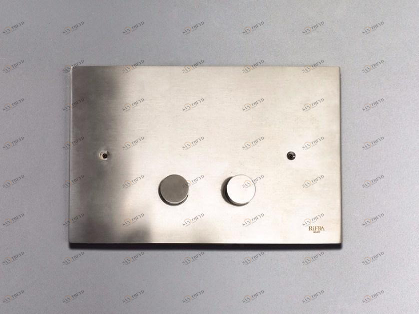 RIFRA Панель смыва для унитаза из нержавеющей стали  4200161/2 