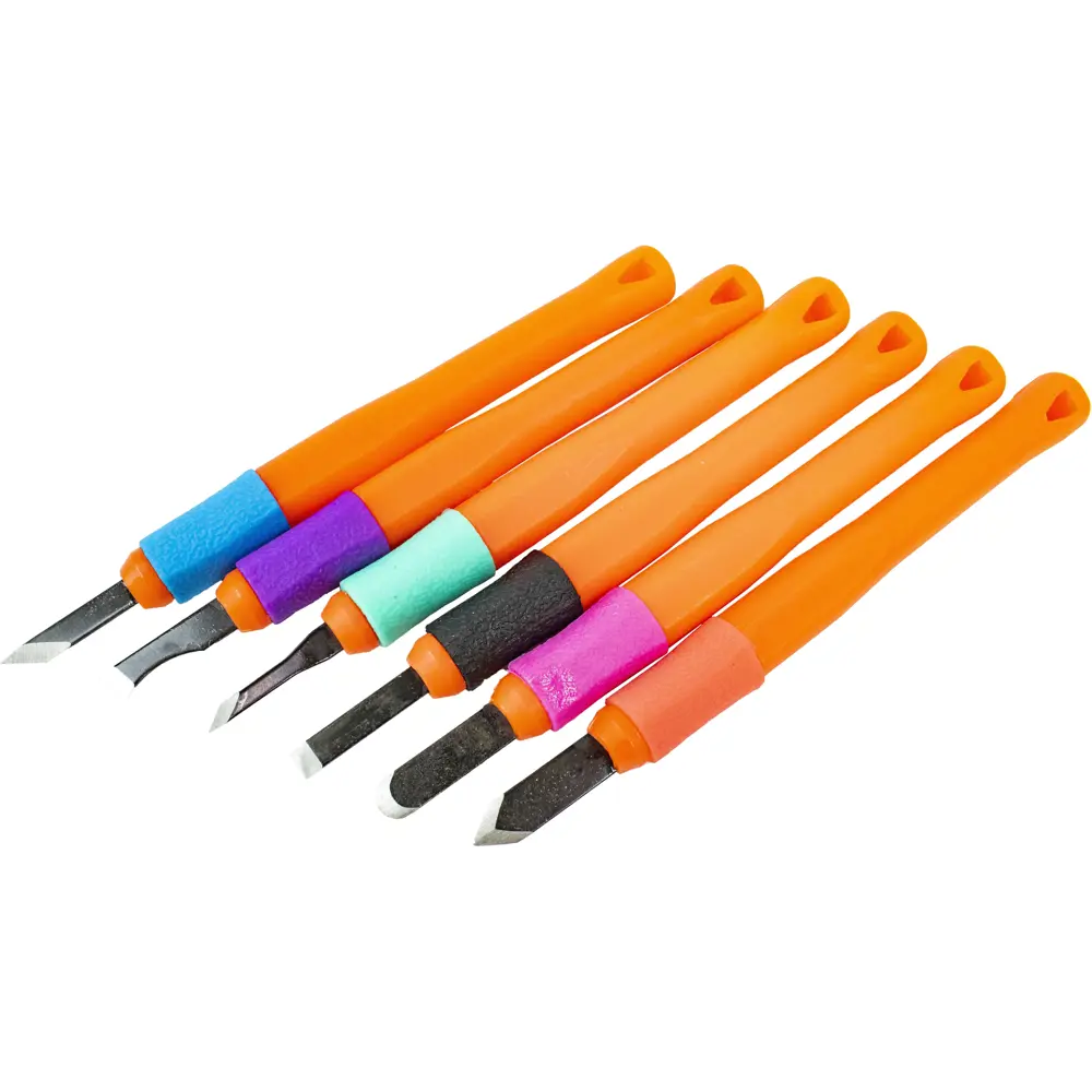 Набор резцов Santreyd 3914 для художественной резьбы по дереву, 6 предметов 87898002 STLM-0076082