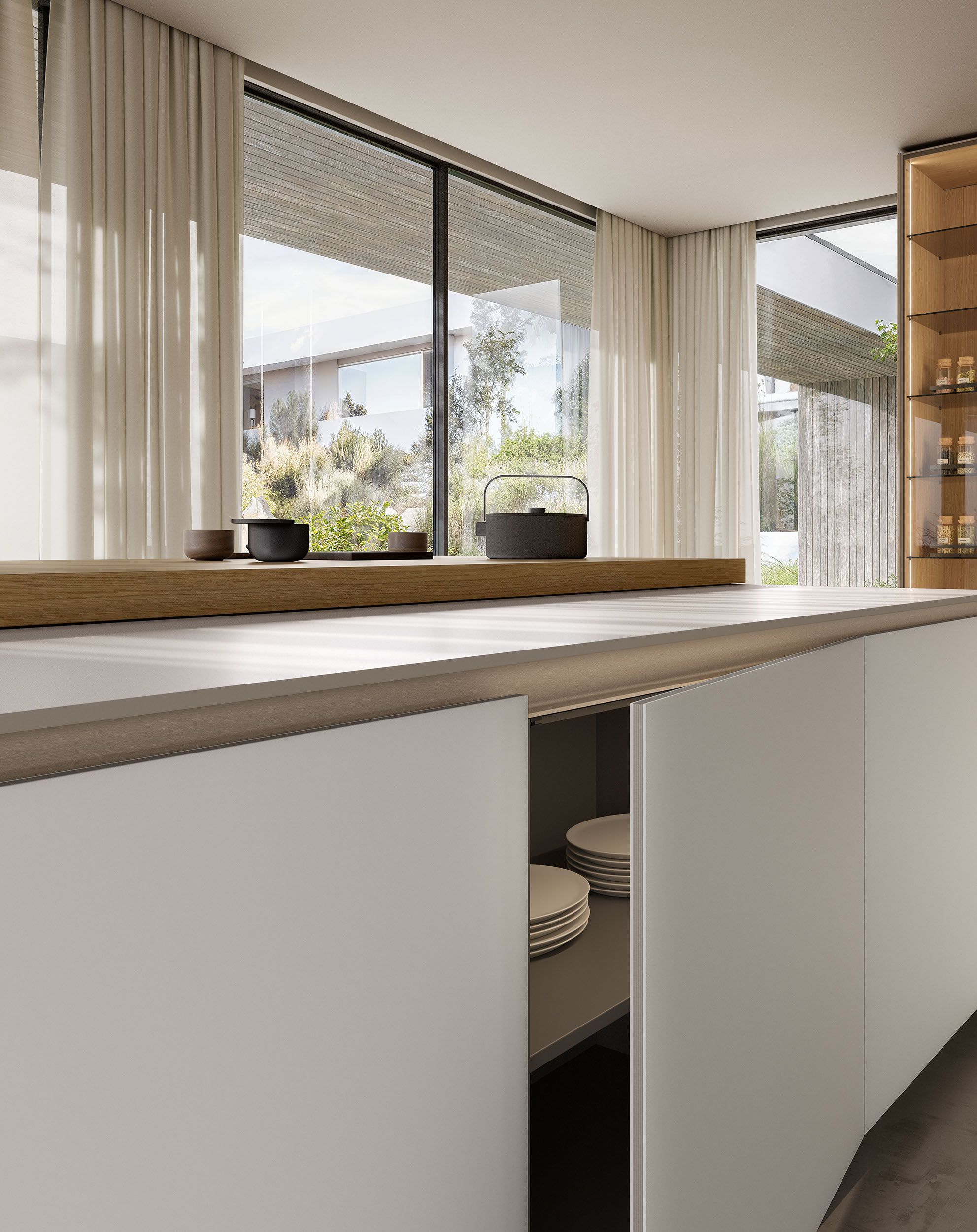 Кухня с островом Copatlife Life Projects ARCH-00102123 - Вид №5