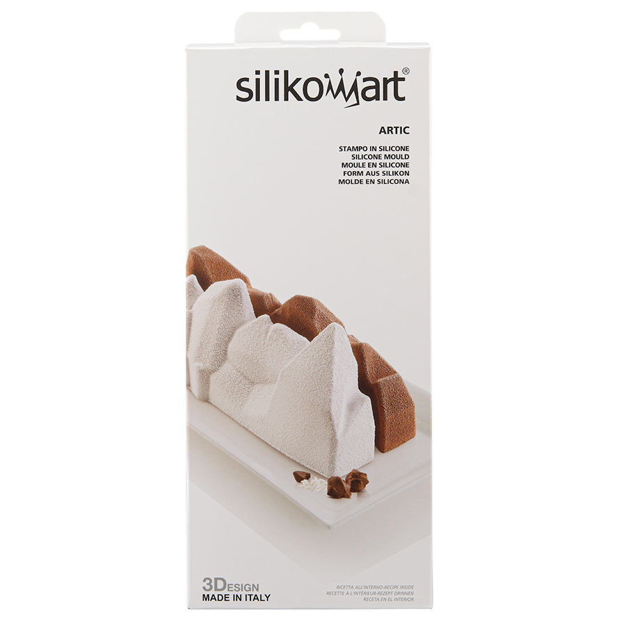 20.419.13.0065 Форма для приготовления пирожного artic 25 х 9 см силиконовая Silikomart  - Вид №6