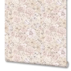 Обои флизелиновые Euro Decor Bagatelle бежевые 1.06 м 1110-00 81961364 STLM-2057606