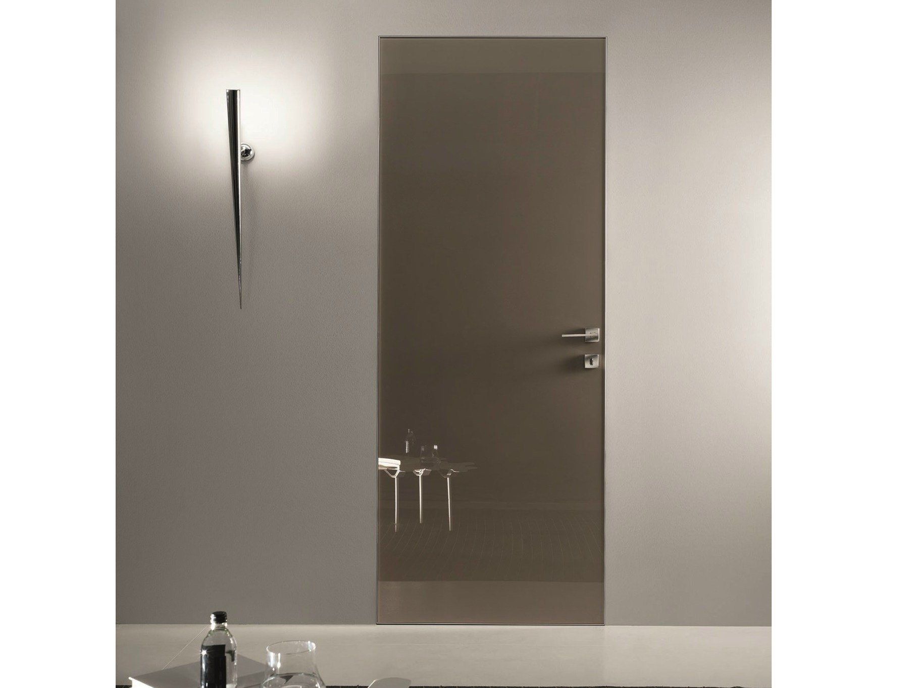 Стеклянная распашная дверь GAROFOLI Bisystem ARCH-00060514 - Вид №1