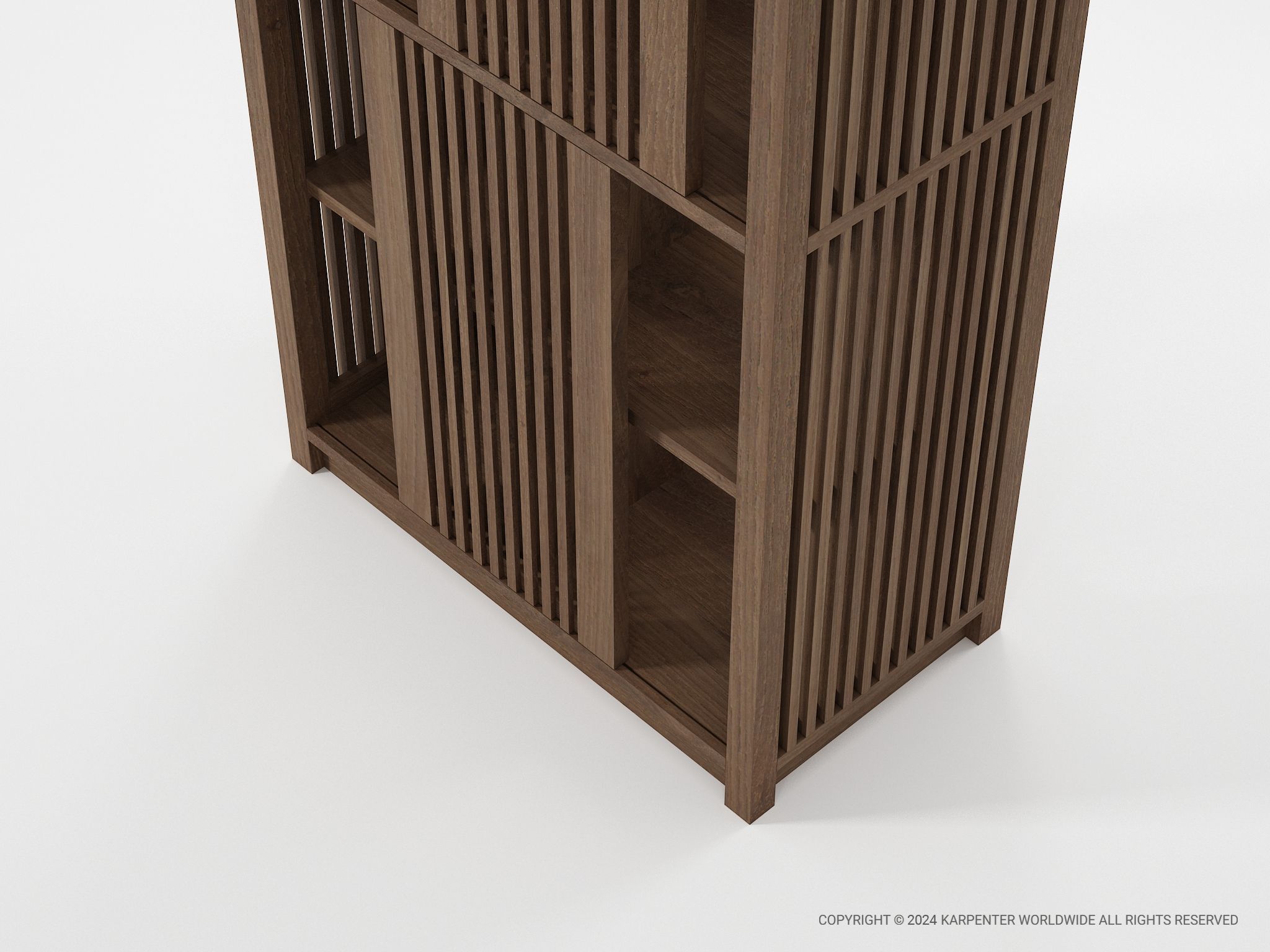 Деревянный шкаф с раздвижными дверями KARPENTER Ray ARCH-00037946 - Вид №10