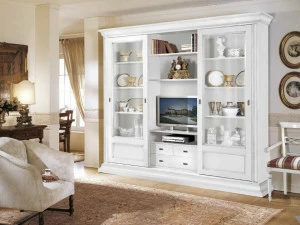 Arvestyle Книжный шкаф из массива дерева с подставкой под телевизор Stile Ks-e514