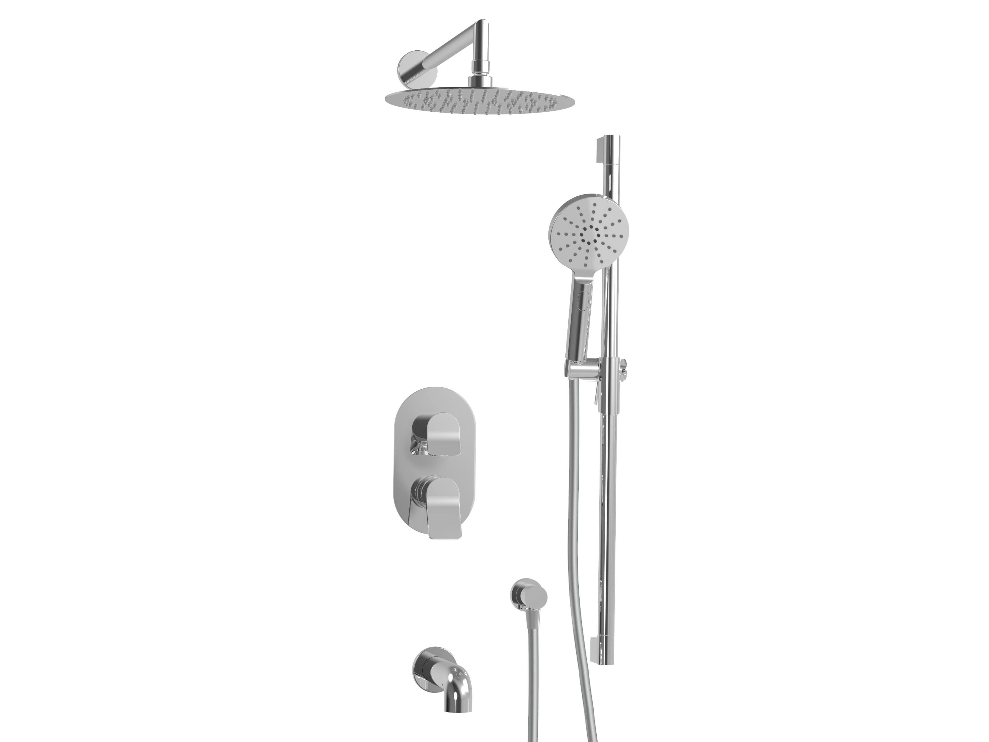 Встраиваемый термостатический набор для ванны с ручным душем BARIL PRO-2915-46 ARCH-00128300 - Вид №1