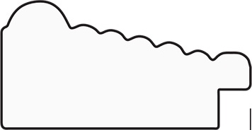 BY 7013 Зеркало в багетной раме - сухой тростник 51 mm EVOFORM Octagon - Вид №4