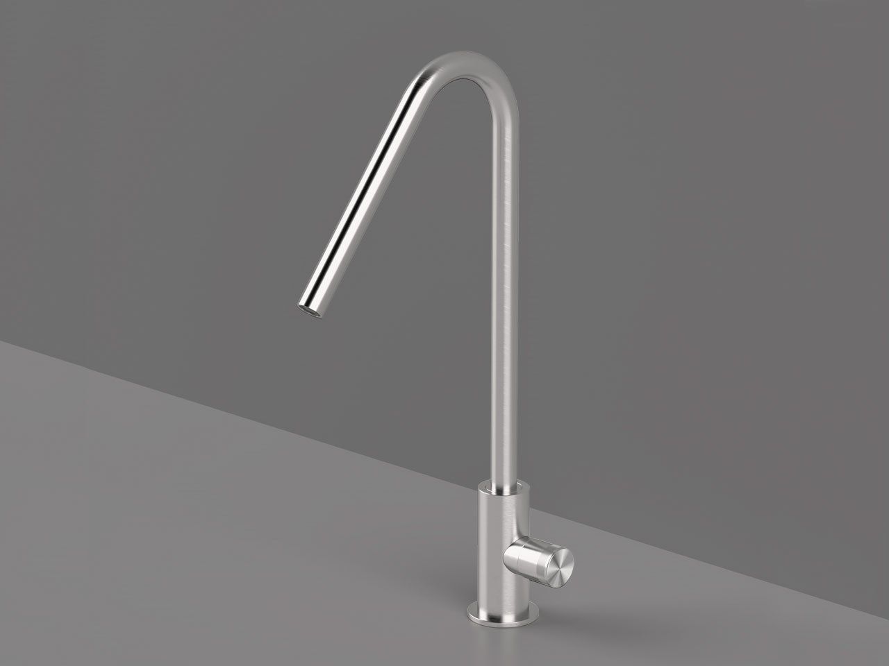 Смеситель для кухни из нержавеющей стали с поворотным изливом Radomonte HIRO ARCH-00049821 - Вид №2