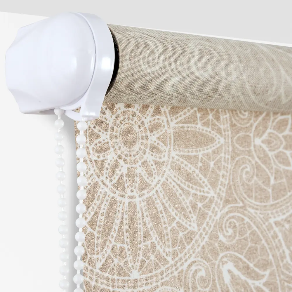 Штора рулонная «Мандала» 140х175 см, цвет бронзовый GARDEN Нео-классика STLM-2031037 - Вид №1