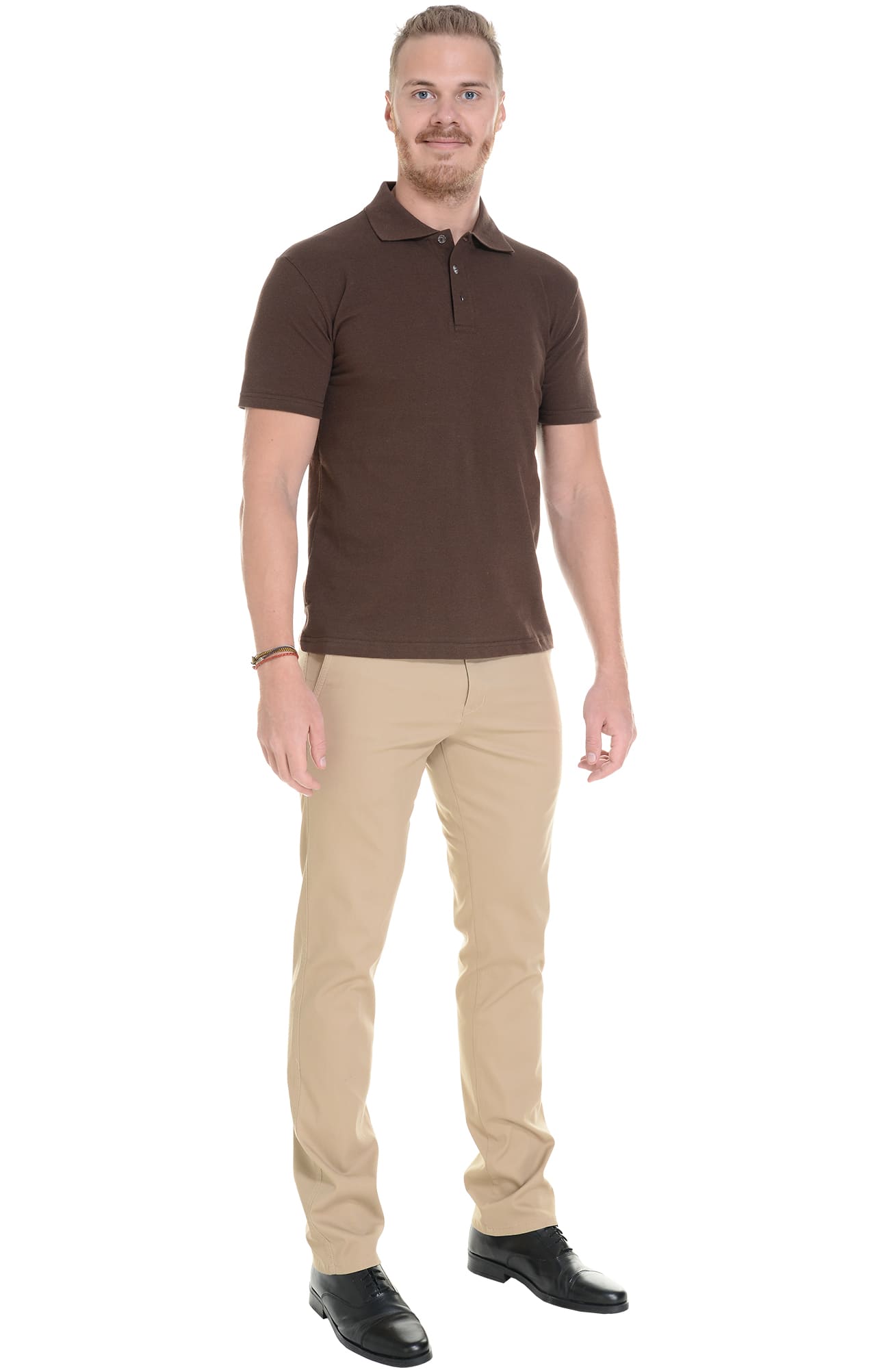 68269 Брюки  мужские beige (бежевые) El-Risto  Одежда для официантов  размер 58/170-176  - Вид №5