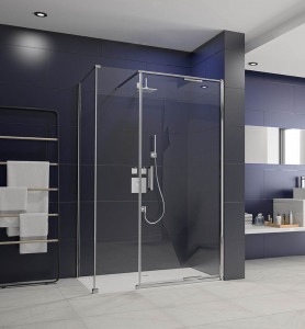 Дверь душевая для установки с боковой панелью AR8NN9002H L or R Merlyn Arysto Хромированный