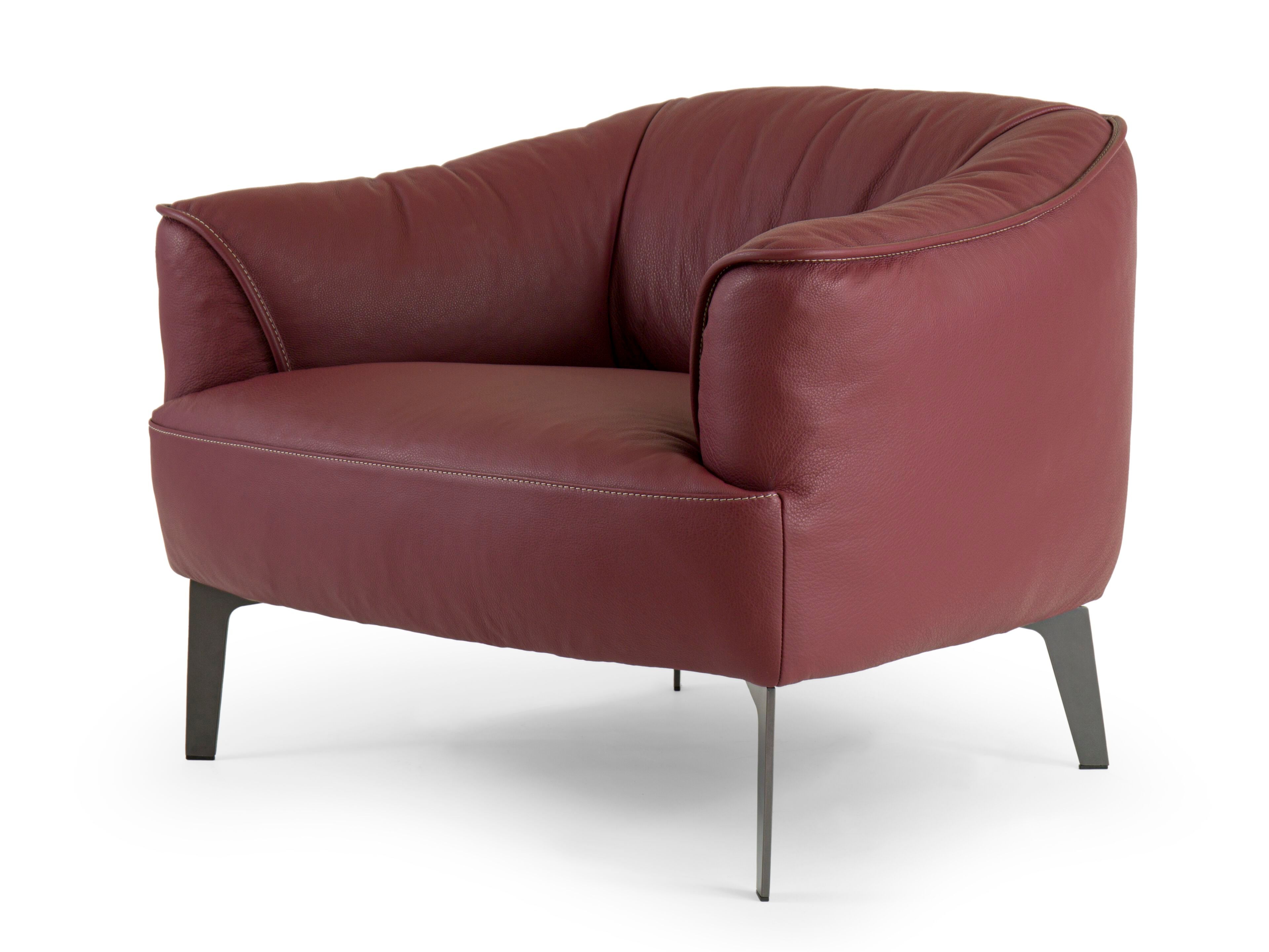 Кожаное кресло с подлокотниками Borzalino SIGMUND ARCH-00142778 - Вид №3