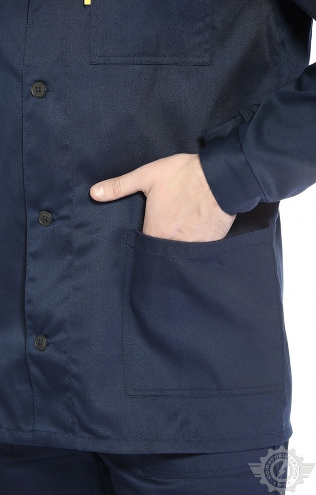 61003 Костюм "Труд-2" темно-синий  Летняя спецодежда  размер 44-46/170-176  - Вид №11