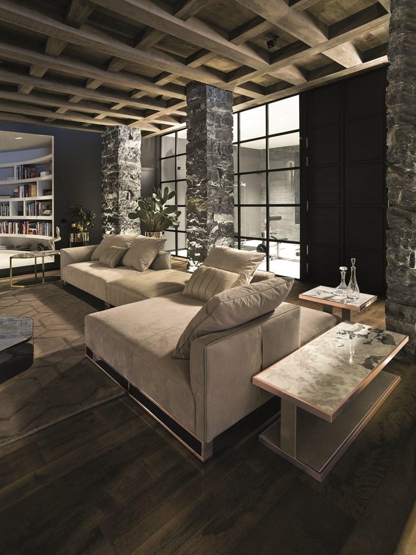 Longhi Прямоугольный мраморный журнальный столик Loveluxe Y 704 - Вид №2