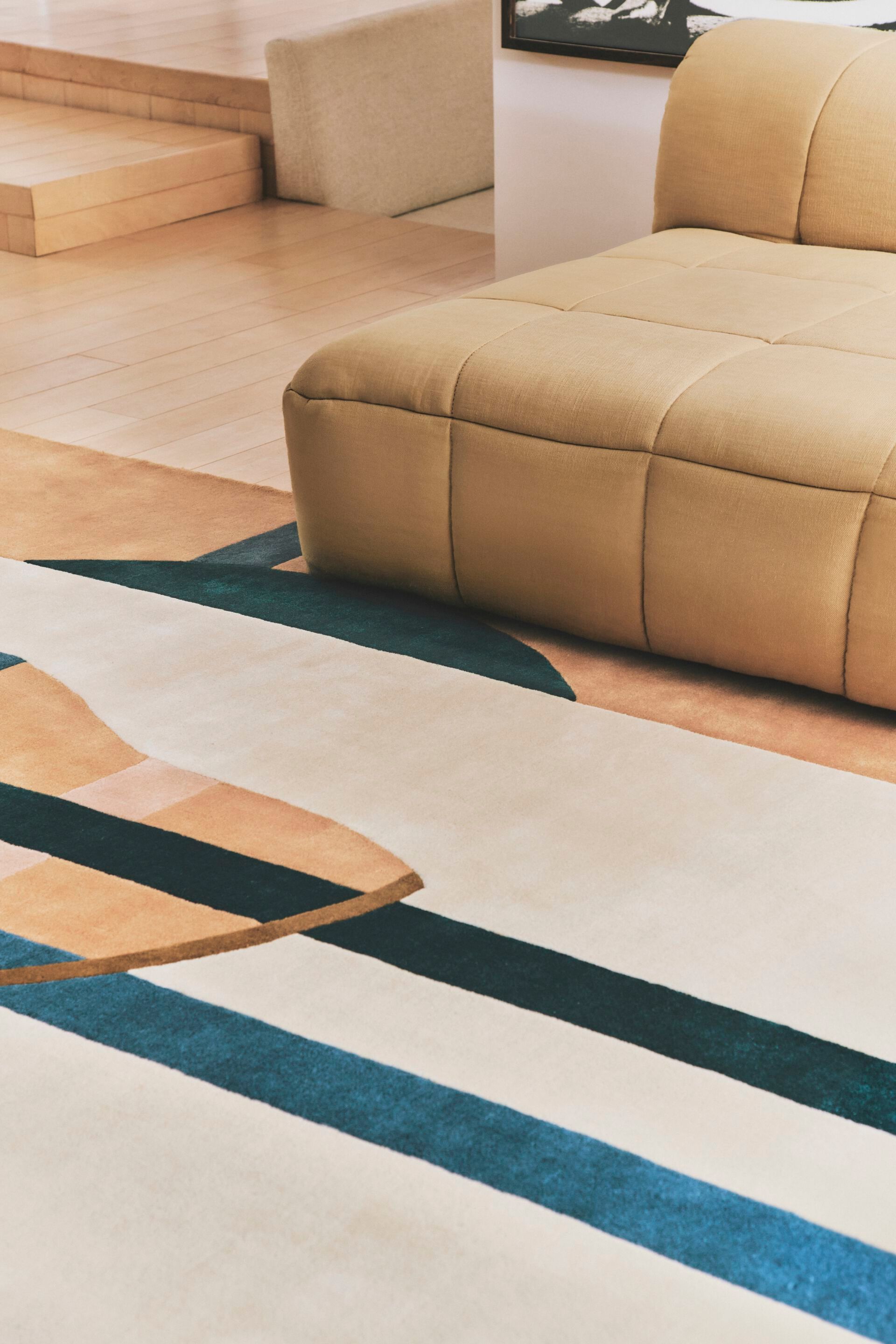 Шерстяной ковер ручной работы Toulemonde Bochart TACUBAYA ARCH-00054223 - Вид №4