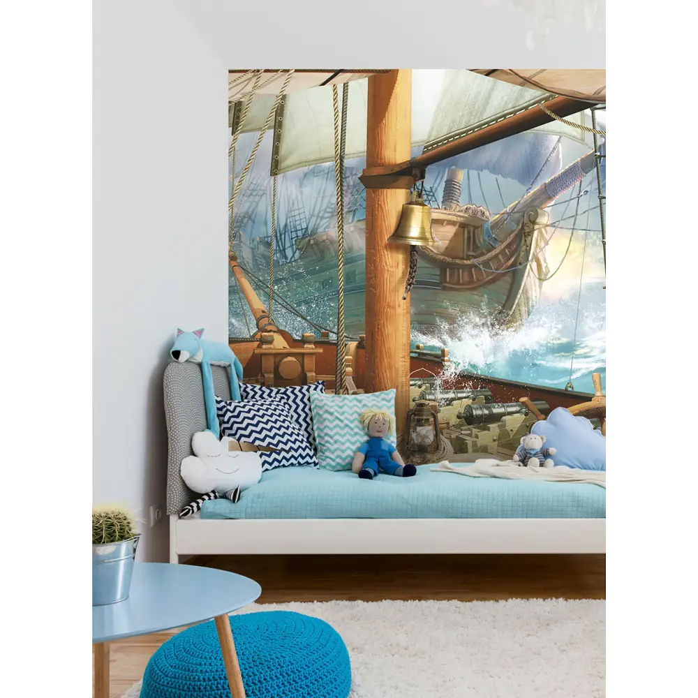 Фотообои 3D Flizart «Пиратский бой», флизелиновые, 300x280 см 82363629 STLM-2017878 FBRUSH - Вид №2