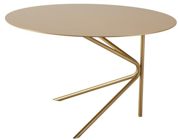 MEMEDESIGN Низкий круглый дизайнерский журнальный столик на контракт sun-id-1370179 - Вид №3