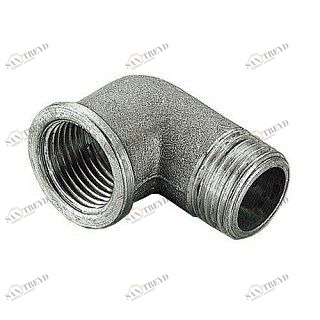 Колено ВР-НР 1"x1" никель TIEMME 1500137