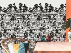 Isidore Leroy Моющиеся обои на флизелиновой основе Anastasie 6242601-2-3