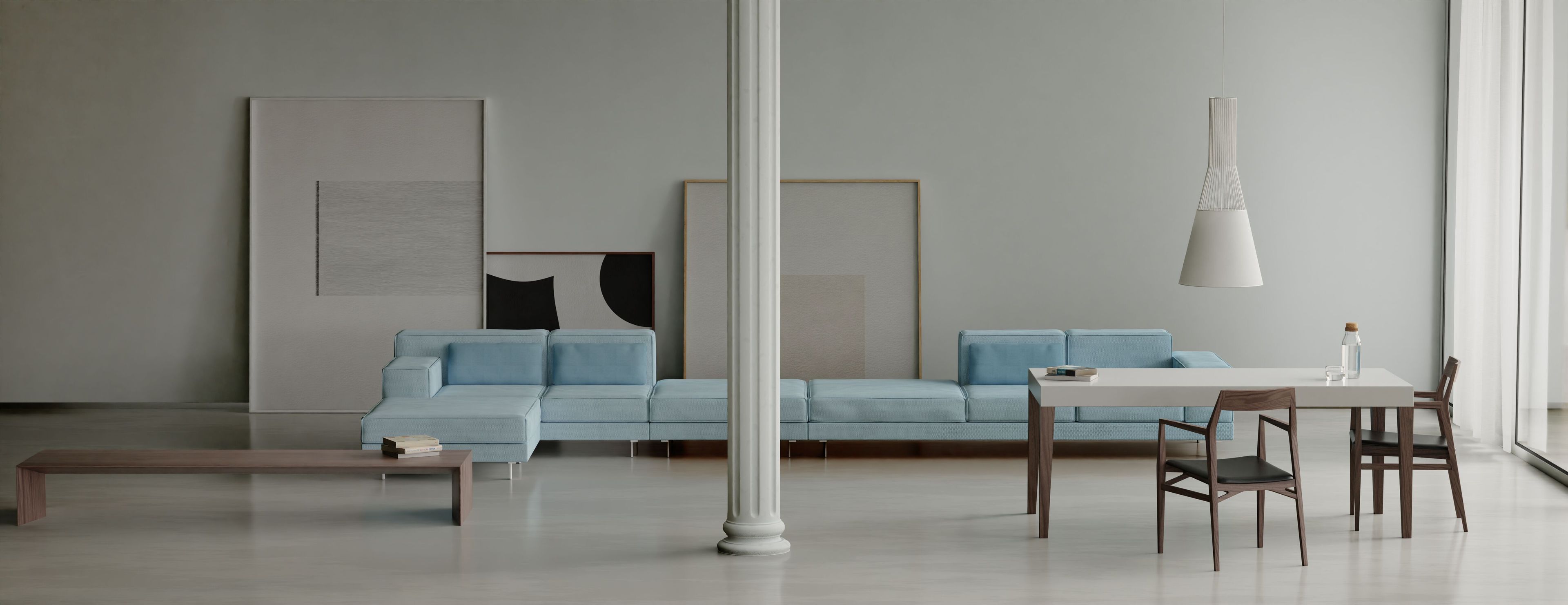 Ткань диван Branca Lisboa STEREO ARCH-00064688 - Вид №2