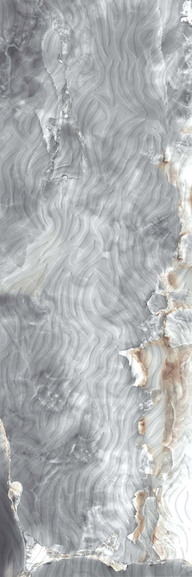 Пол / керамогранит с мраморным эффектом Kaleseramik ванная комната ARCH-00008390 - Вид №23