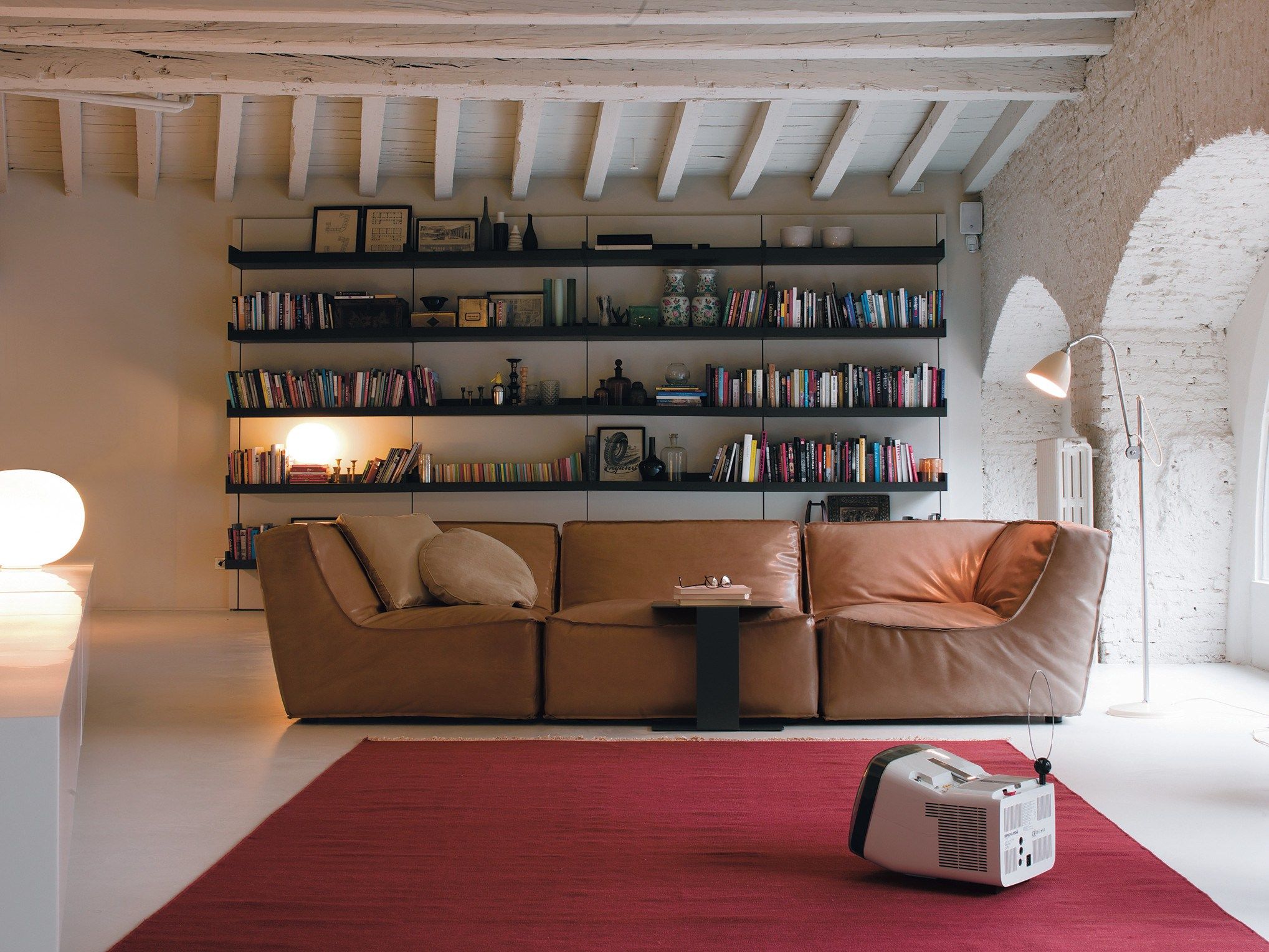 Съемный кожаный диван Verzelloni Noe ARCH-00023228 - Вид №1