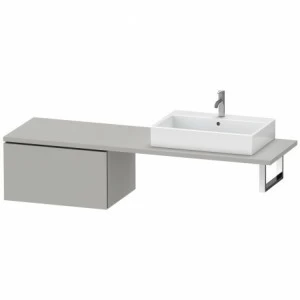 LC585400707 Шкафчик для консоли L-Cube #LC5854 720 x 547 мм Бетонно-серый матовый декор