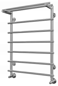4670030723888 СТАНДАРТ Ватра с полкой П7 500х696 Полотенцесушитель TERMINUS Нержавеющая сталь