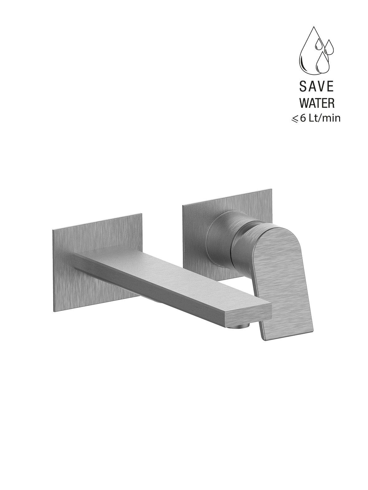 Настенный однорычажный смеситель для раковины без слива Rubinetterie Frattini Gintonic ARCH-00097178 - Вид №12