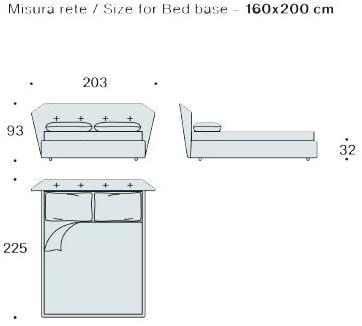 Saba Italia Контейнер с двойной обивкой из ткани New york sun-id-1443251 - Вид №3