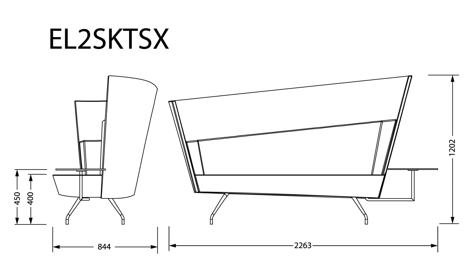 Ткань диван TALIN Elipse ARCH-00048803 - Вид №2
