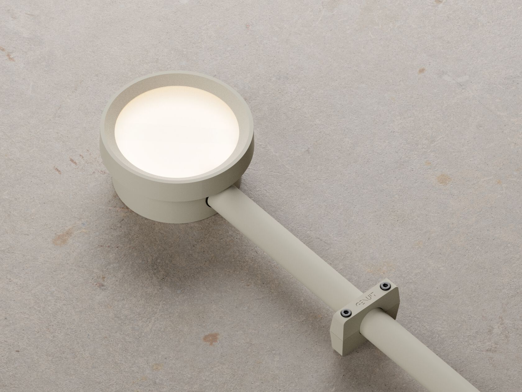 Алюминиевый настенный светильник с порошковым покрытием Genuit цвет ARCH-00000142 - Вид №1