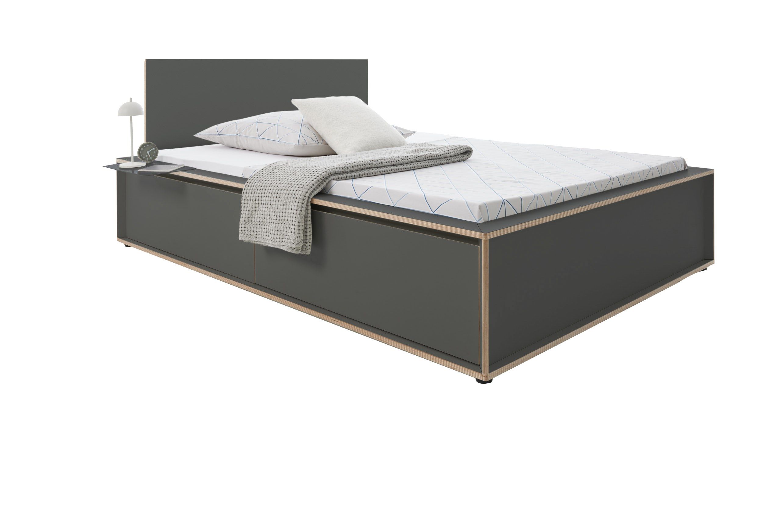 Односпальная кровать для хранения в фанере Müller Small Living SPAZE ARCH-00083318 - Вид №56