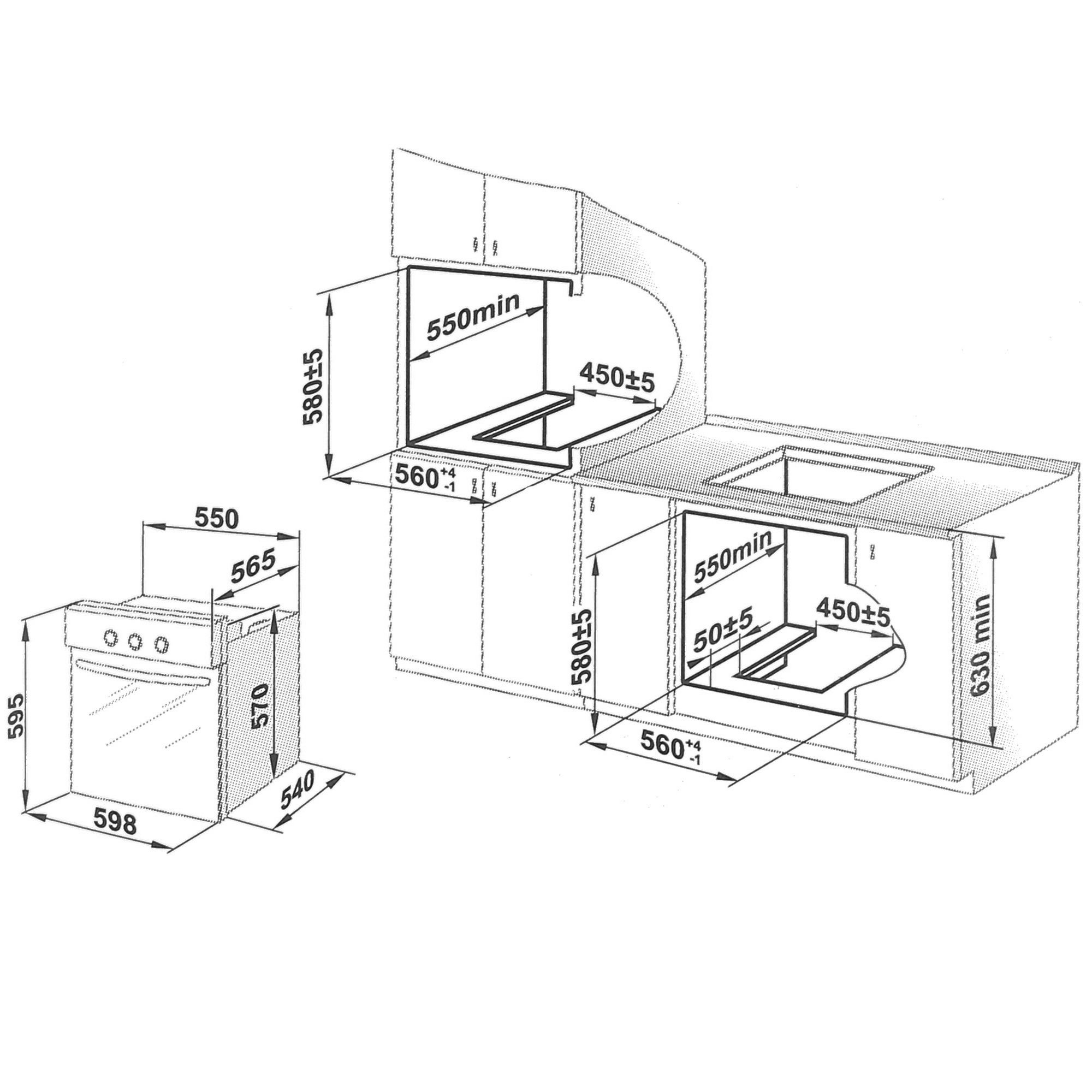 1611469 Газовый духовой шкаф Gefest ДГЭ 621-01 К52 STDN-0065215 - Вид №8