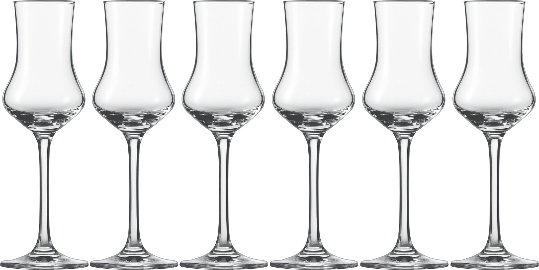 10651904 Schott Zwiesel Набор рюмок для граппы Schott Zwiesel 95мл в п/к,  6шт Стекло 