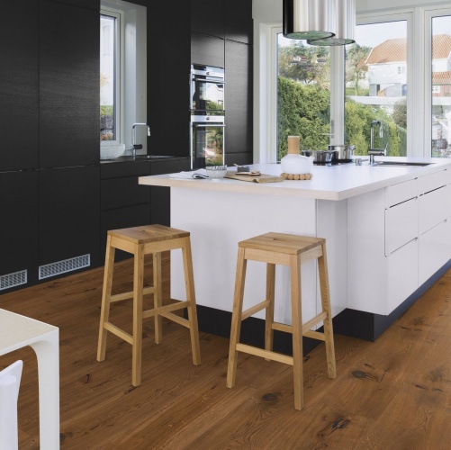 Инженерная доска Boen Chalet Antique Дуб Натур (Гладкая) 2000-4000х350 мм 2100430026 - Вид №13