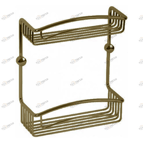 Решетка двойная MIGLIORE Complementi ML.COM.BR-50.602 - бронза ML.COM-50.602.BR