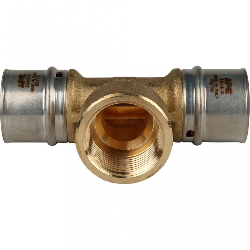 Тройник переходной STOUT ВР 32х1"х32 под пресс SFP0007000132 - Вид №1