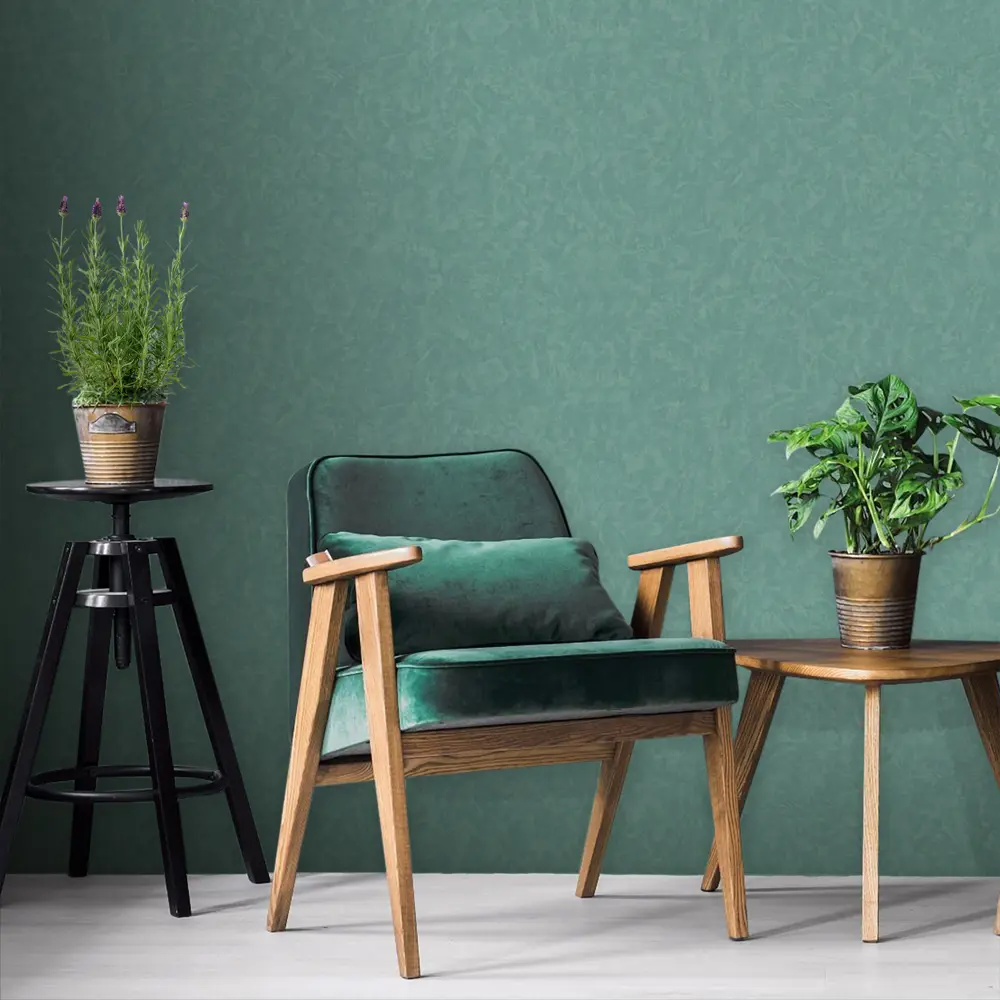 Обои флизелиновые Erismann Canvas зеленые 1.06 м ЭР60474-06 STLM-2041454 - Вид №2