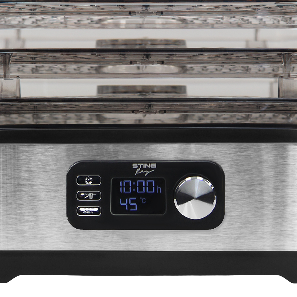 9162179 Сушилка для овощей и фруктов STINGRAY ST-FD728A черный STDN-0100462 - Вид №5