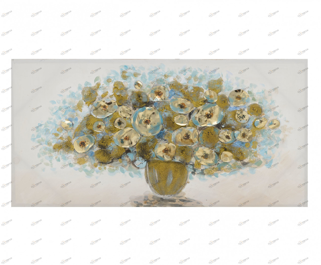 Картина "Желтые цветы" TO4ROOMS  212939 Мультиколор 