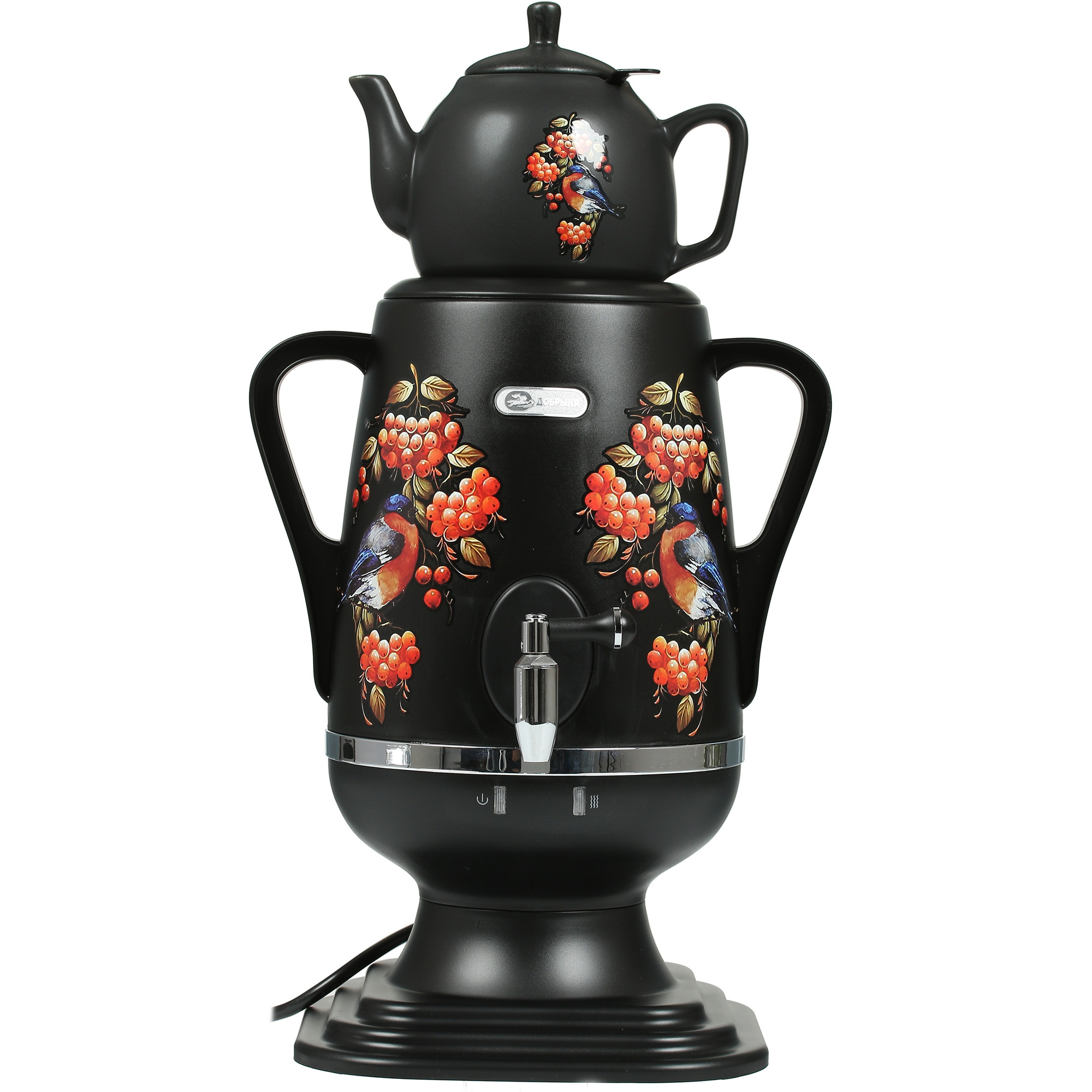 5312189 Самовар Добрыня DO-432 черный STDN-0007946