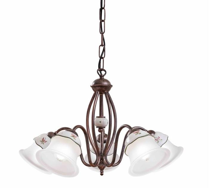 FERROLUCE Керамическая и металлическая люстра Ferrara C194/3 - 5 - Вид №1