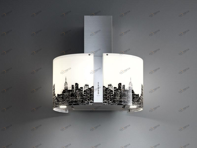 Falmec Настенная вытяжка из стекла и стали Mirabilia sun-id-1438836